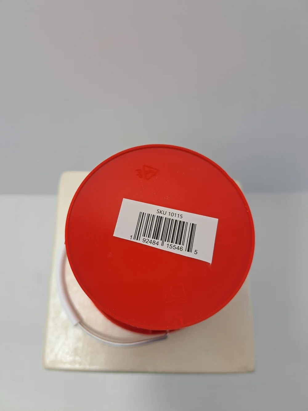 Buc-ee's Red Plastic Mini Bucket with Handle - Set of 2 New